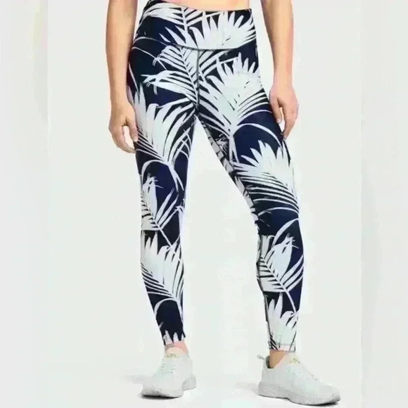 NWOT Soulcycle Retro Palm Leggings size S - Picture 1 of 9